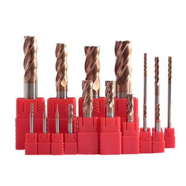 HRC 55 coated milling cutter